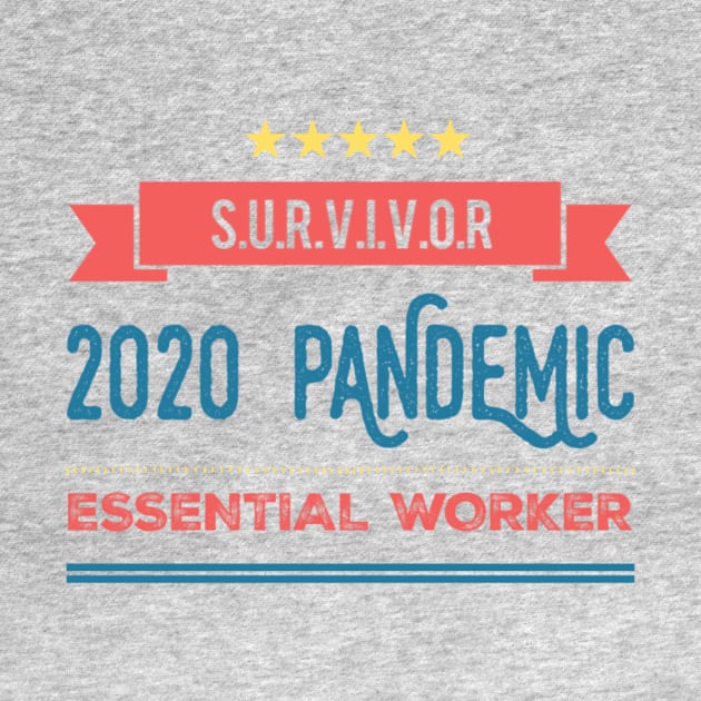 2020 Pandemic Essential Worker by The Hvac Gang